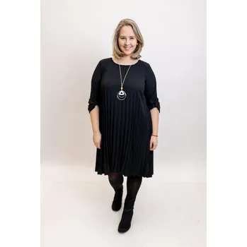 Dámské šaty Italy fashion Šaty ROCA Barva: Černá, Velikost: UNI: L-3XL