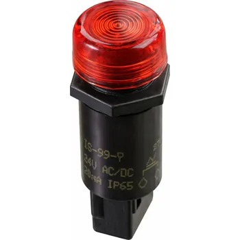 vypínač Indikační signálka IS-95 R 230AC 16mm červená ELECO 215248