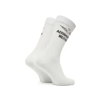 Pánské ponožky Aeronautica Militare Dlouhé ponožky 251CZ010L499 Bílá L