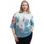 Italy fashion Dámská košile SPRING Barva: Modrá, Velikost: UNI: XL-3XL