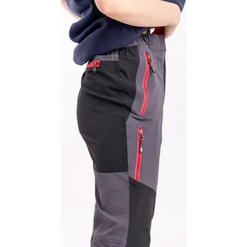 Pánské kalhoty Temster Outdoorové kalhoty TOUR UNISEX [23006] Barva: Červená, Velikost: 2XL