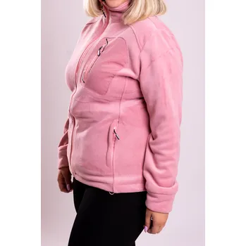 Pánská mikina Temster Fleesová vyteplená mikina DREAM Barva: Růžová, Velikost: 4XL