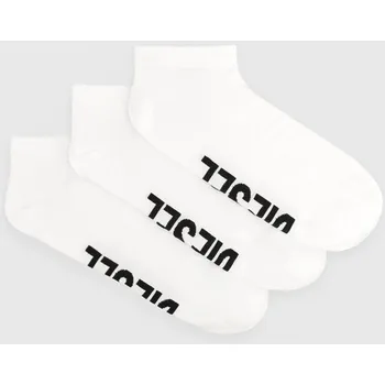 Pánské ponožky Ponožky Diesel SKM-GOST 3-pack 00SI8H.0IQAS bílá 00X, vel. M