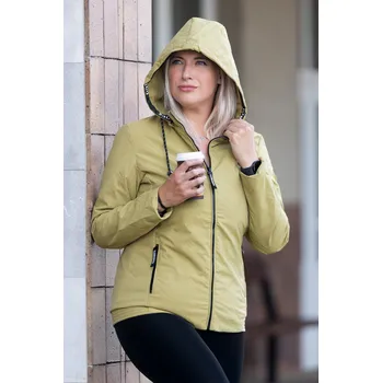 Dámská casual bunda ATURE Přechodová bunda MATEO [RQW-8020] Barva: hráškově zelená, Velikost: L