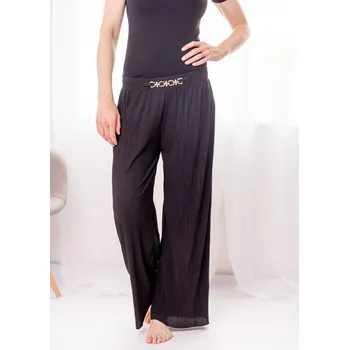 Dámské kalhoty Italy fashion Vzdušné kalhoty GOLDENKY Barva: Černá, Velikost: UNI - M-XL