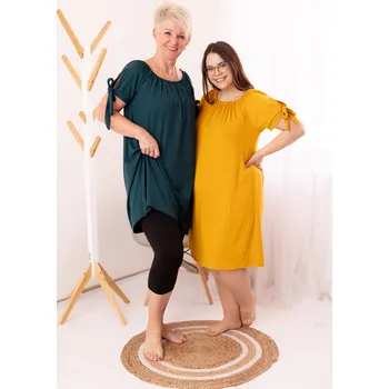 Dámské šaty Italy fashion Šaty KAMILA Barva: Černá, Velikost: UNI - XL-4XL