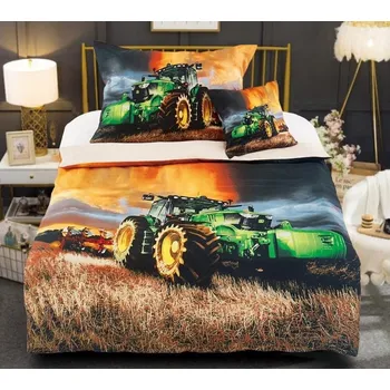 Povlečení Universal design Ložní povlečení s 3D traktorem