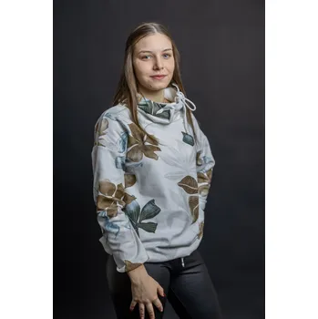 Pánské oblečení Italy fashion Mikina AGÁTA Barva: Hnědá, Velikost: UNI - M-XL