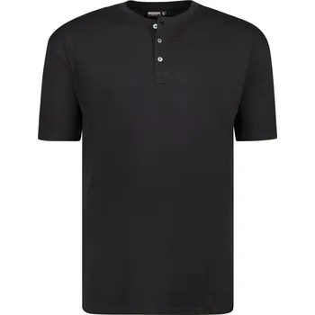 Pánské tričko ADAMO tričko pánské 139011 nadměrné velikosti černá 3XL