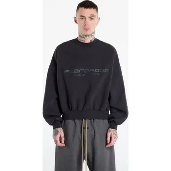 Pánská mikina Mikina Fear of God Essentials Cropped Relaxed Sweatshirt Vintage Black M