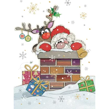 Přání GC012 BUG ART - vánoční