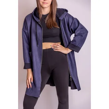 Dámský svetr Italy fashion Kardigan FASHION Barva: Modrá, Velikost: UNI - L-2XL