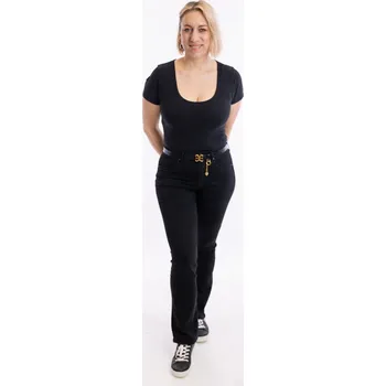 Dámské džíny REDSEVENTY DENIM Dámské džíny FLARE black [F328-2] Barva: Černá, Velikost: 42