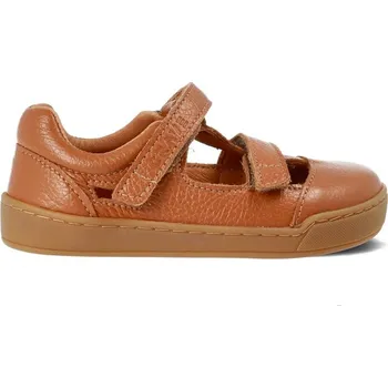 Dívčí sandály CRAVE SHELLWOOD 2.0 Cognac | Dětské barefoot sandály - 34