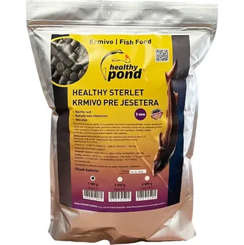 Technika k zahradnímu jezírku HealthyPond Krmivo pro jesetery a veslonose - Healthy pond 3mm 3L