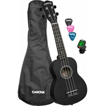 Hudební nástroj Cascha HH 3969 EN Black Sopránové ukulele (Jako nové)