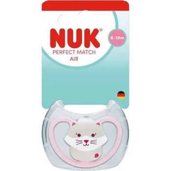 dudlíky NUK Perfect Match AIR dudlík 6-18m 1ks mix barev