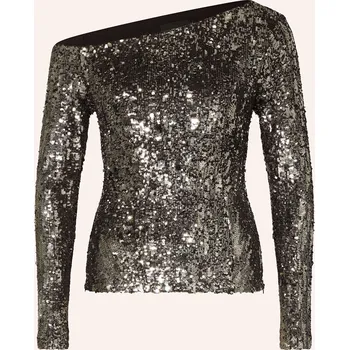 Dámská halenka Cph Muse Dámská One-Shoulder Halenka Cmsequins, stříbrná, 34