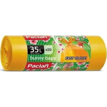 Pytle na odpadky Pytle na odpadky PACLAN Bunny Bags 35L (20 kusů) žluté