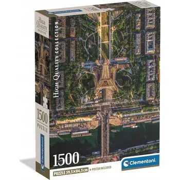 Puzzle PUZZLE 1500 LÉTÁNÍ NAD PAŘÍŽÍ