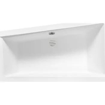 Besco Intima Slim 160x90 akrylátová vana Délka vany: 160cm, Orientace: Levá, WAIT-160-SL
