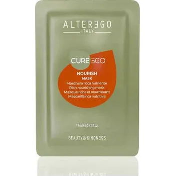Vlasová regenerace Maska Alter Ego CureEgo Nourish - 12 ml, pro obnovu a disciplínu vlasů
