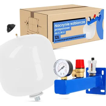 Expanzní nádoba Expanzní nádoba pro ohřev teplé vody (TUV) 12l, vyrovnávací nádrž, skupina 6 Bar