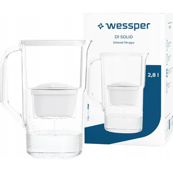 Filtrace vody Filtrační konvice Wessper D1 SOLID 2,8l bílá + filtr