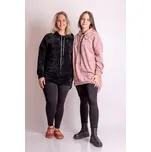 Italy fashion Dlouhá mikina NELA Barva: Černá, Velikost: UNI - M-2XL