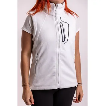 Dámská vesta Temster Sportovní fleesová vesta [23986] Barva: Bílá, Velikost: 3XL