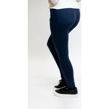 Dámské oblečení M.SARA Dámské džíny STYLE dark blue [MS2020-68] Barva: Tmavě modrá, Velikost: 29 (menší M)