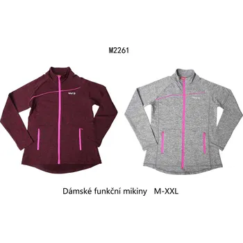 Dámské oblečení WOLF Dámská funkční mikina Barva: Fialová, Velikost: 2XL
