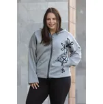 Italy fashion Dámská mikina ERIS Barva: Šedá, Velikost: UNI: XL-4XL