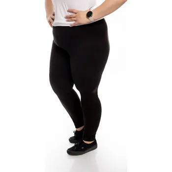 FANNIFEN Legíny BASIC light MAXI [Y200D] Barva: Černá, Velikost: 5XL/6XL