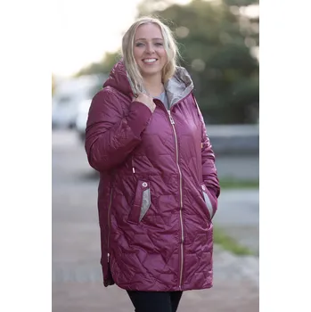 S'WEST Dámská bunda DAKOTA [8560] Barva: Vínová, Velikost: 3XL (46)