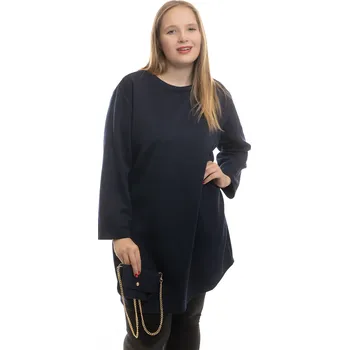 Dámské oblečení Italy fashion Šaty BIANKA Barva: Tmavě modrá, Velikost: UNI: L-2XL