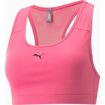 Dámské spodní prádlo Puma podprsenka MID IMPACT 4Keeps – růžová Velikost: M