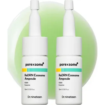 Pleťové sérum Dr.nineteen – PoreXsome ReDRN Exosome Ampoule – Regenerační pleťová ampule s exosomy – 2×15 ml
