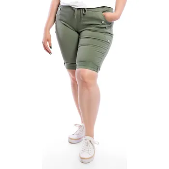Dámské kraťasy Italy fashion Dámské kraťasy LOKI short Barva: Khaki, Velikost: UNI: M-XL