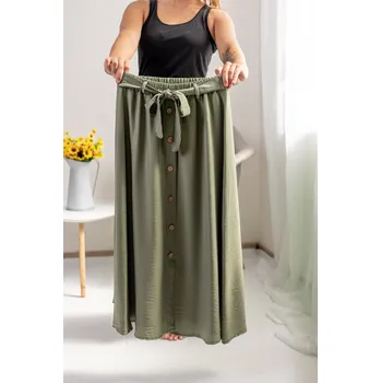 Dámská sukně Italy fashion Sukně Atomka Barva: Khaki, Velikost: UNI - M/L