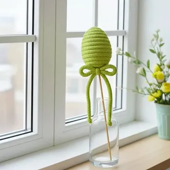 Velikonoční dekorace Zápich, vajíčko - sv. zelené (velikonoční dekorace)