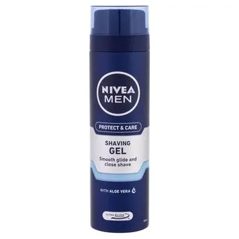 Nivea Men Protect & Care Moisturising Shaving Gel ( normální a suchá pleť ) - Gel na holení 200 ml