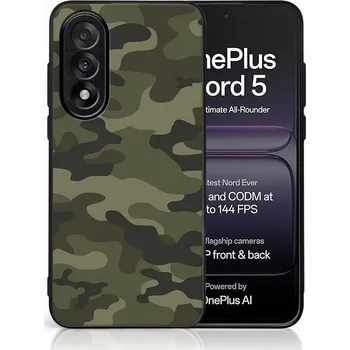 Pouzdro na tablet VSECHNONAMOBIL 125636 MY ART Ochranný kryt pro OnePlus Nord 5 5G GREEN CAMO (235)