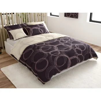 Bavlněné povlečení BUBBLES BLEND černé Rozměr povlečení: 70 x 90 cm | 140 x 200 cm