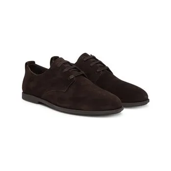 Pánské polobotky Polobotky Calvin Klein Low Prof Derby Su HM0HM02232 Hnědá 41