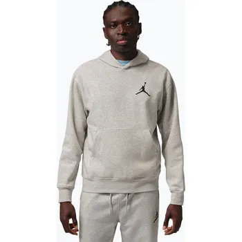 Pánská mikina Pánská mikina Nike Jordan Pullover Hoodie grey heather/black