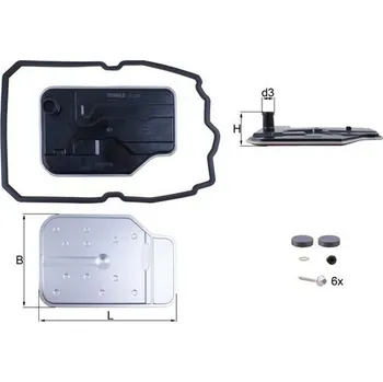 Hydraulický filtr Hydraulický filtr, automatická převodovka MAHLE HX 230KIT