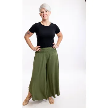 Dámská sukně Italy fashion Kalhotová sukně CANDY Barva: Khaki, Velikost: UNI: M-2XL