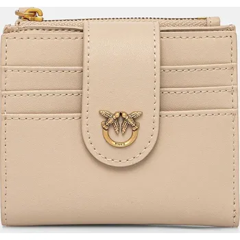Kožená peněženka Pinko 103610.A0F1 béžová 08X, vel. ONE SIZE