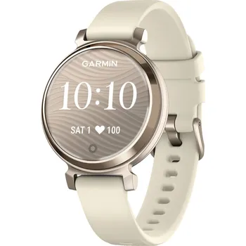 Chytré hodinky Garmin Lily 2 Cream Gold / Coconut Silicone Band